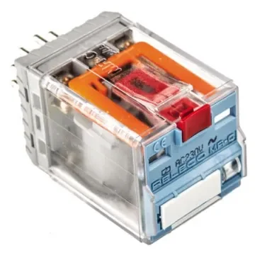 Releco Plug In Power Relay, 230V ac Coil, 10A Switching Current, 3PDT - C3-A30X-230VAC product image