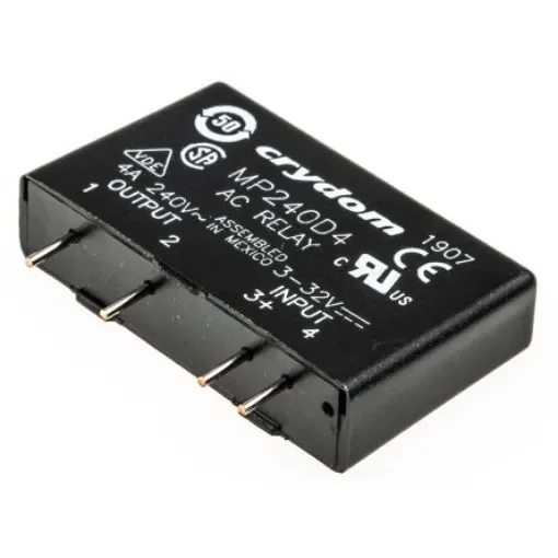 Sensata Crydom Solid State Relay, 4 A rms Load, PCB Mount, 280 V dc Load, 32 V dc Control - MP240D4 product image