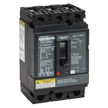 Schneider Electric, PowerPact MCCB 3P 150A, Breaking Capacity 25 kA, Fixed Mount - NHLF36000S15TW product image