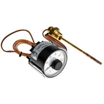 Jumo Capillary Thermostat, +120°C Max, SPST - 608501/2160-818-02-2000-873-6-104-96-46-150-20/000 product image