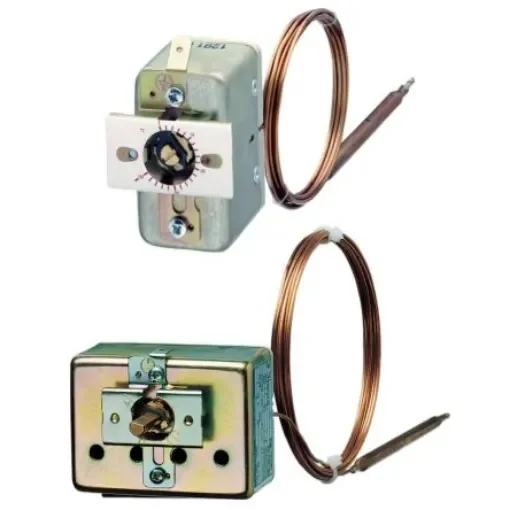 Jumo Capillary Thermostat, +100°C Max, SPST, Automatic Reset, Panel Mount - 602021/0001-025-000-25-1000-40-10-00-00-000-00-6 product image