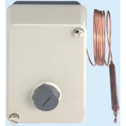 Jumo Capillary Thermostat, +300°C Max, SPST, Manual Reset, Surface Mount - 603021/70-2-064-00-2000-40-10-00-00-000-00-6/000 product image
