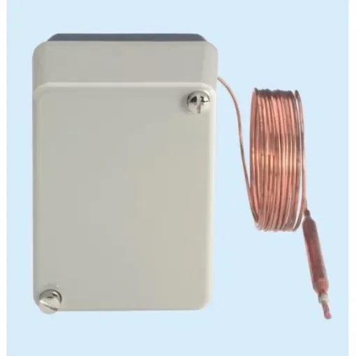 Jumo Capillary Thermostat, +300°C Max, SPST, Manual Reset, Surface Mount - 603021/02-2-064-30-1000-40-10-00-00-000-00-6/000 product image