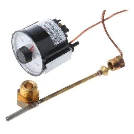 Jumo Capillary Thermostat, +250°C Max - 608501/2160-926-02-2000-873-6-104-95-46-150-20/000 product image