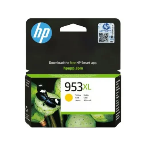 Hewlett Packard F6U18AE Yellow Ink Cartridge product image