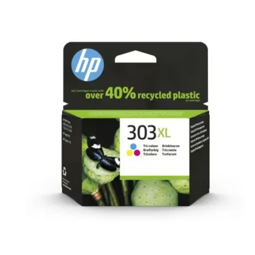 Hewlett Packard T6N03AE Tri-Colour Ink Cartridge product image