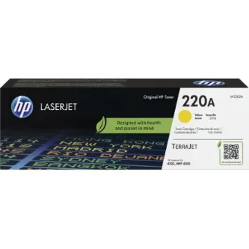 Hewlett Packard W2202A Yellow Toner Cartridge,  HP Compatible product image