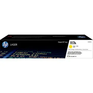 Hewlett Packard W2072A Yellow Toner Cartridge,  HP Compatible product image