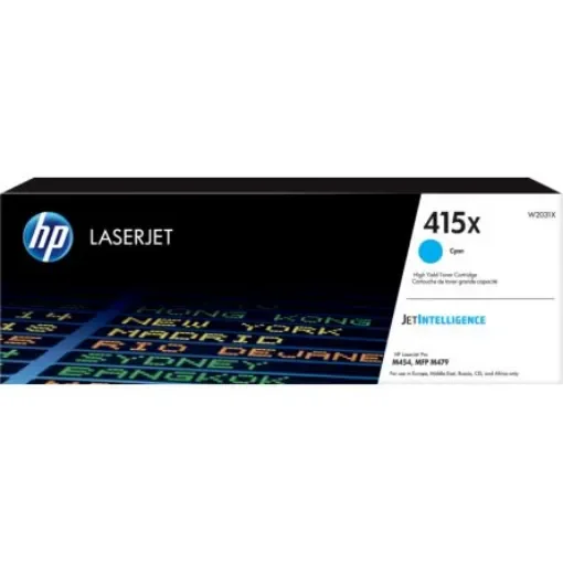 Hewlett Packard W2031X Cyan Toner Cartridge,  HP Compatible product image