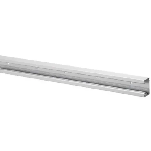Planet-Wattohm Logix Grey Dado Trunking - Closed Slot, W85 mm x D50mm, L2m, Aluminium - 32604 product image