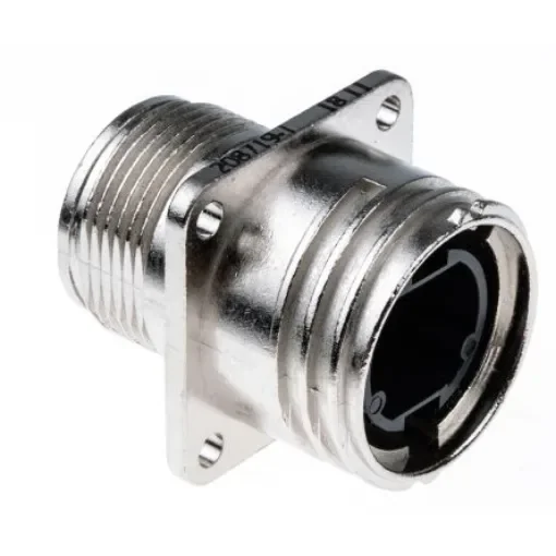 TE Connectivity Circular Connector, 5 Contacts, Panel Mount, Socket, Male, CMC Series 1 Series - 208719-1 product image