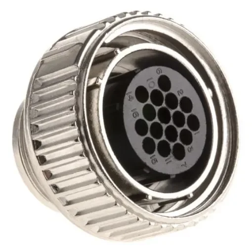TE Connectivity Circular Connector, 16 Contacts, Cable Mount, Plug, Female, CMC Series 1 Series - 208488-1 product image