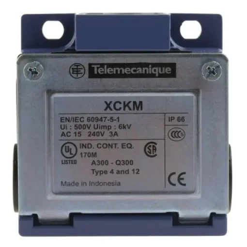 Telemecanique Sensors OsiSense XC Series Limit Switch, NO/NC, IP66, DP, Zinc Alloy Housing, 240V ac Max, 10A Max - ZCKM1 product image