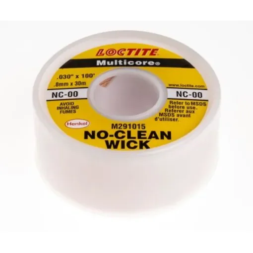 Multicore 30m No Clean Desoldering Braid, Width 0.8mm - 291015 product image