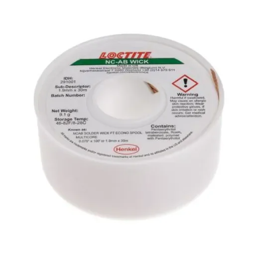 Multicore 30m No Clean Desoldering Braid, Width 1.9mm - 291001 product image