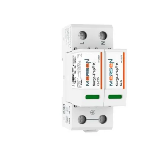 Mersen Surge Protector, 50kA, 1000V (Volts), DIN Rail Mount - 44020200 product image