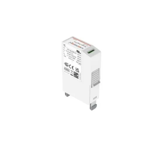 Mersen Surge Protector, 50kA, 2000V (Volts), DIN Rail Mount - 44120001 product image