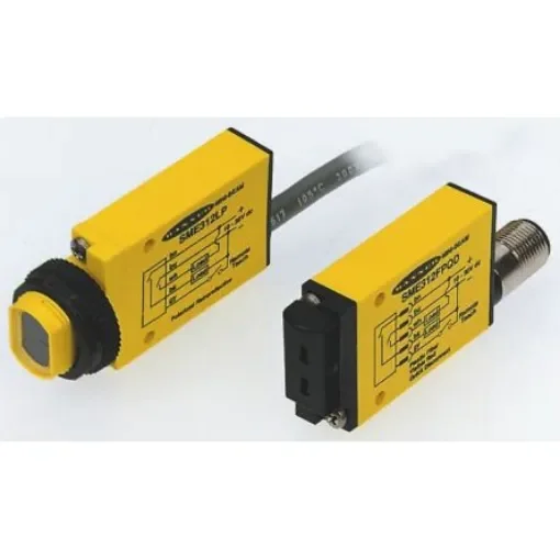 Banner Diffuse Photoelectric Sensor, Block Sensor, 380 mm Detection Range - SME312D product image