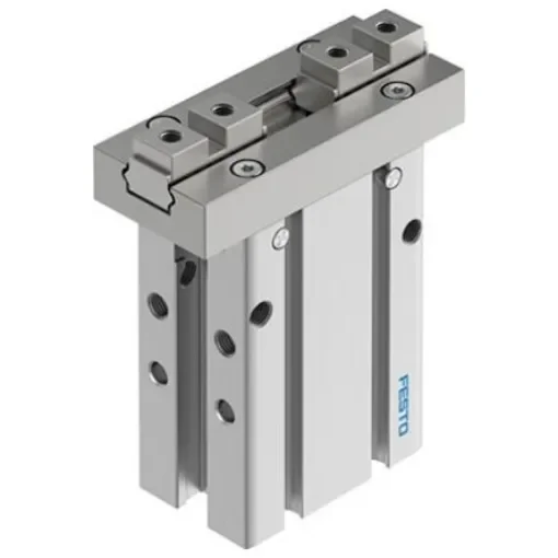 Festo 2 Finger Double Action Pneumatic Gripper, DHPC-L-16-A-S-2, Parallel Gripping Type product image
