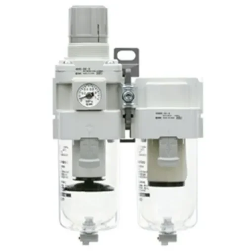 SMC G 3/8 Pneumatic Separator, 5µm filtration, 50kPa to 10 bar - AC30D-F03-V-B product image