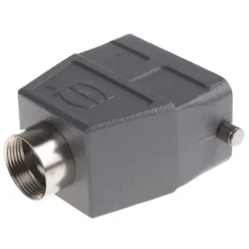 HARTING Han B Heavy Duty Power Connector Hood, Side Entry - 09300100442 product image