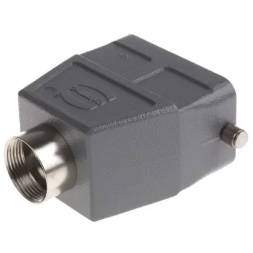 HARTING Han B Heavy Duty Power Connector Hood, Side Entry - 09300100442 product image