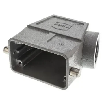 HARTING Han B Heavy Duty Power Connector Hood, Side Entry - 09300100542 product image