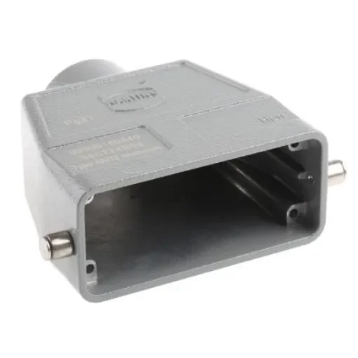HARTING Han B Heavy Duty Power Connector Hood, PG21 Thread, Top Entry - 09300160440 product image