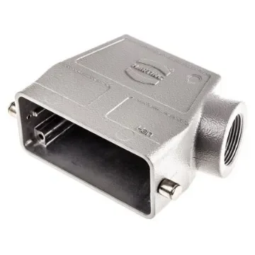 HARTING Han B Heavy Duty Power Connector Hood, PG21 Thread, Side Entry - 09300160540 product image