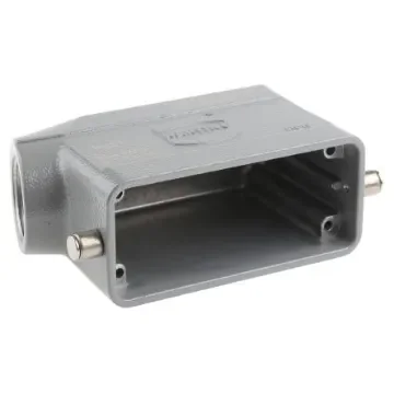 HARTING Han B Heavy Duty Power Connector Hood, PG21 Thread, Side Entry - 09300161540 product image