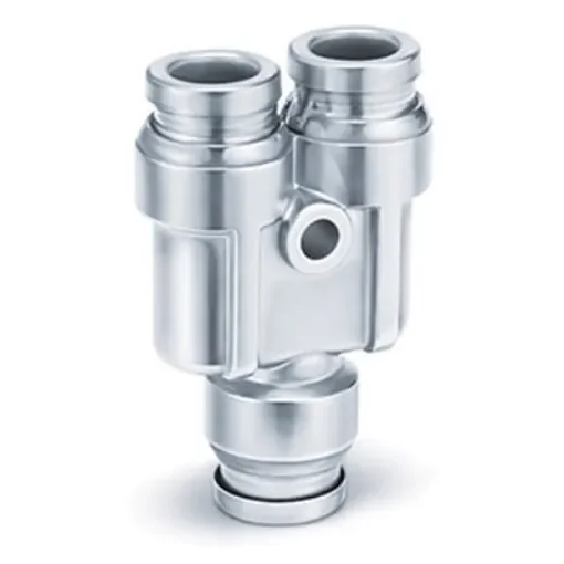 SMC KQ Series Straight Fitting, Push In 4 mm to Push In 4 mm, Tube-to-Tube Connection Style, KQG2U04-00 product image