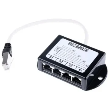Decelect 4-Port RJ45 Splitter, FTP - SPE190688 product image