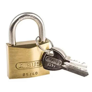 ABUS Key Weatherproof Brass Weatherproof Padlock, Keyed Alike, 6.5mm Shackle, 40mm Body - XR0065IB40KA8 product image
