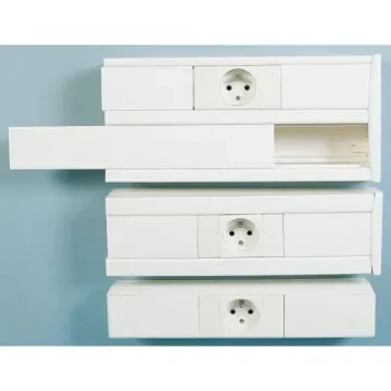 Planet-Wattohm PVC Cable Trunking Accessory, 130 x 50mm, Logix - 48007 product image