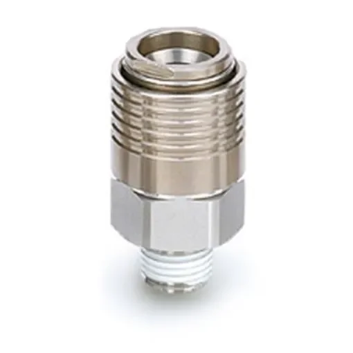 SMC Stainless Steel Female Coupler Nipple, 1/2 in Female Male Thread - KKA4S-04M product image
