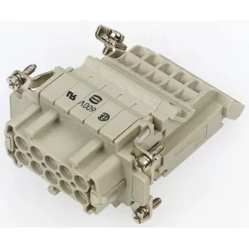 Han B Series size 6 B Connector Insert, Male, 6 Way, 16A, 500 V - 09330064625 product image