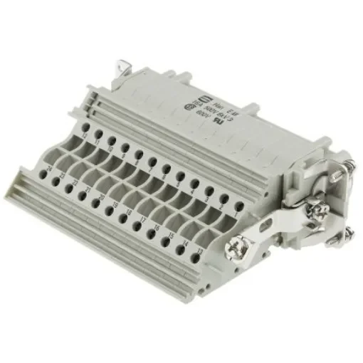 Han B Series size 24 B Connector Insert, Female, 24 Way, 16A, 500 V - 09330244725 product image
