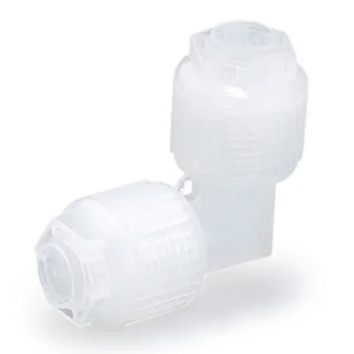 SMC LQ1 Series Elbow Fitting, 6 mm to 6 mm, Tube-to-Tube Connection Style, LQ1E21 product image