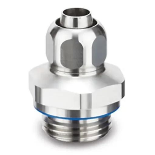 SMC KFG2 Series Male Connector, 8 mm to R 1/4 Male, Threaded-to-Tube Connection Style, KFG2H0806-G02-C product image