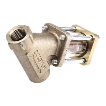 Spirax Sarco Bronze Sight Glass Check Valve, BSPP 1/2in, 3.6 bar - 222300 product image