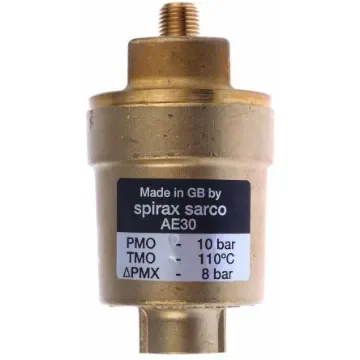 Spirax Sarco Copper Alloy Automatic Air Vent 1/2 in BSPP 1/4 in BSP - 170400 product image