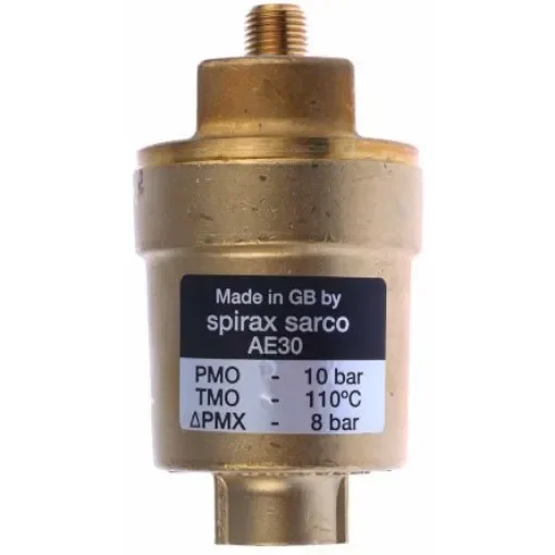 Spirax Sarco Copper Alloy Automatic Air Vent 1/2 in BSPP 1/4 in BSP - 170400 product image