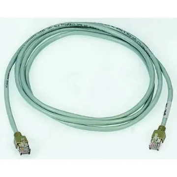 Brand-Rex, 3m Cat5e, Grey RJ45 to Male RJ45 Male, F/UTP Shielded, Terminated LSZH Sheath - GPCPCF030-888H product image