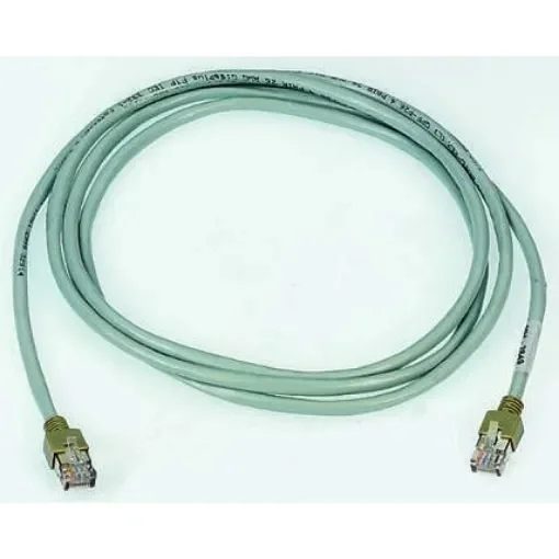 Brand-Rex, 3m Cat5e, Grey RJ45 to Male RJ45 Male, F/UTP Shielded, Terminated LSZH Sheath - GPCPCF030-888H product image