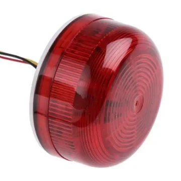 Klaxon Flashguard QBS Series Red Flashing Beacon, 12 V dc, 24 V dc, Surface Mount, Xenon Bulb - QBS-0040 product image