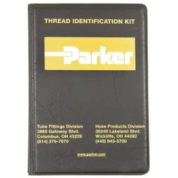 Parker Hydraulic Thread Identification Kit MIK-1, Caliper Set, Instruction Booklet, Thread Profiles product image