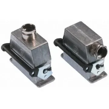 EPIC H-B Heavy Duty Power Connector Hood, 24 Contacts, PG29 Thread, Side Entry - 70367200 product image