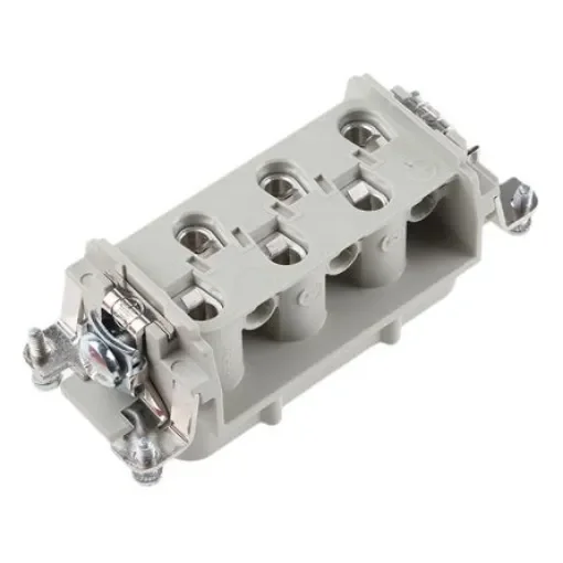 EPIC Heavy Duty Power Connector Insert, 35A, Female, H-BS Series, 6 Contacts - 10171000 product image