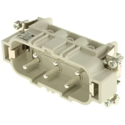 EPIC Heavy Duty Power Connector Insert, 35A, Male, H-BS Series, 6 Contacts - 10170000 product image