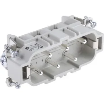 EPIC Heavy Duty Power Connector Insert, 35A, Male, H-BS Series, 12 Contacts - 10170600 product image